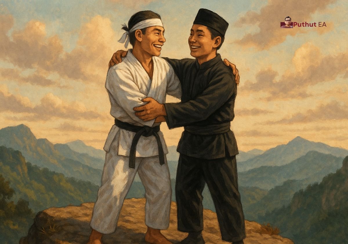 Persahabatan Seorang Karateka dan Pesilat